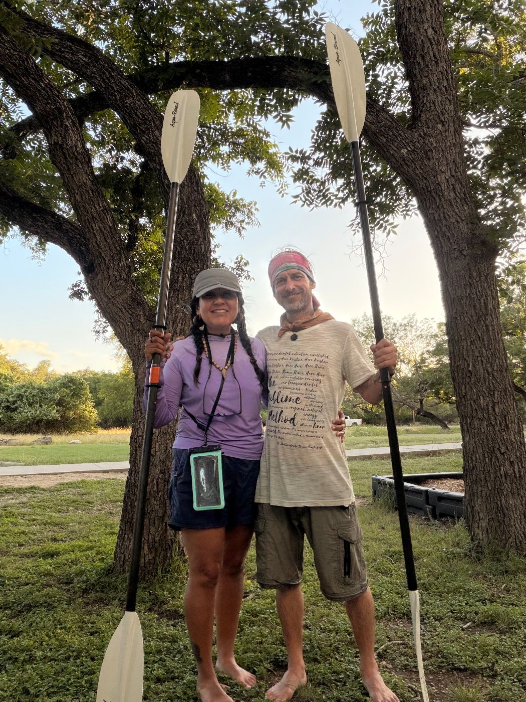 Robert and Klaudia, the husband-and-wife team behind Ools Pools